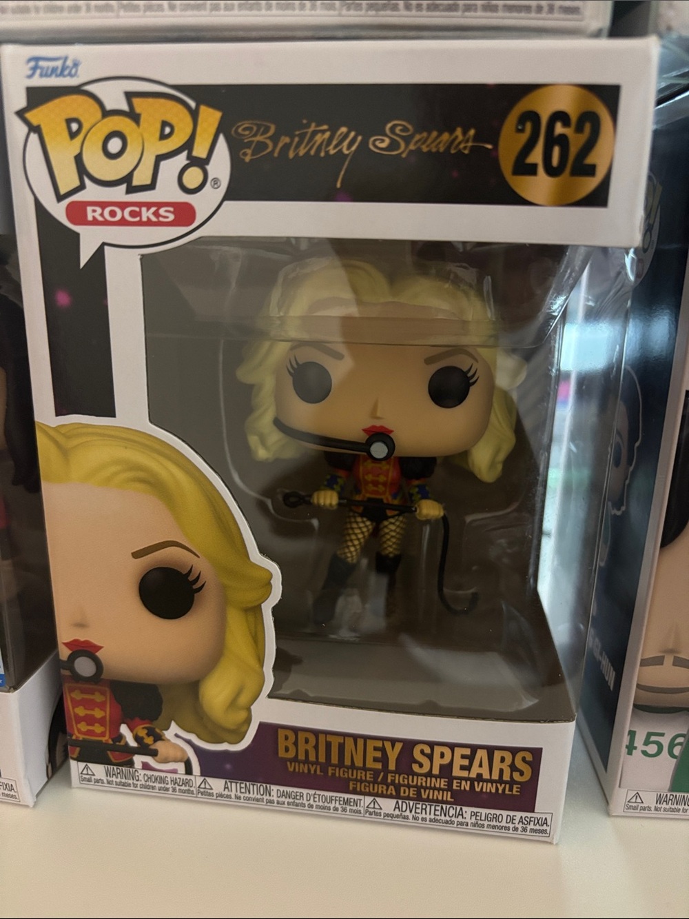 Funko Pop! Rocks Britney Spears Blonde Black Gold #262